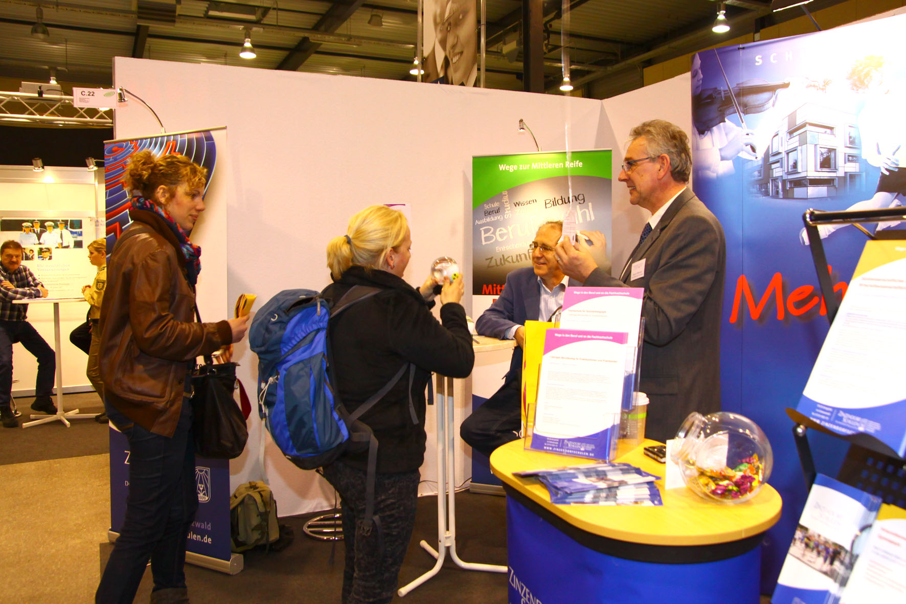 Zinzendorfschulen bei der "Jobs for Future"