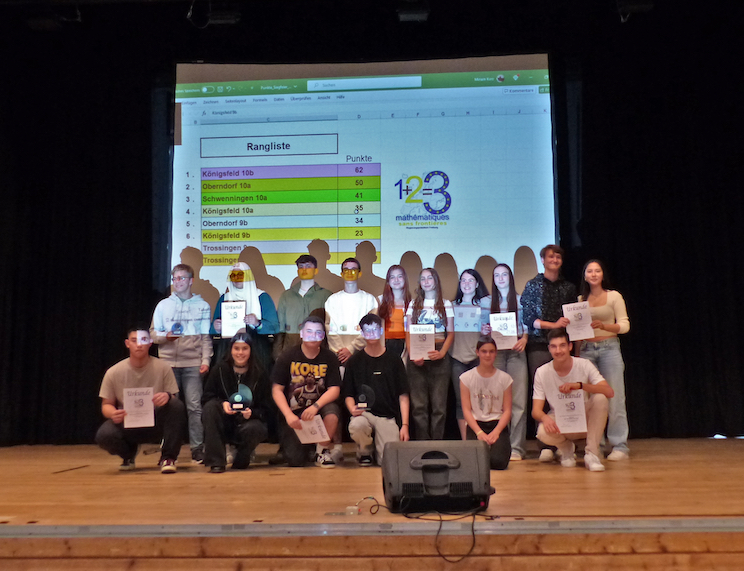 Grandioser Sieg der 10b im Mathe-Wettbewerb