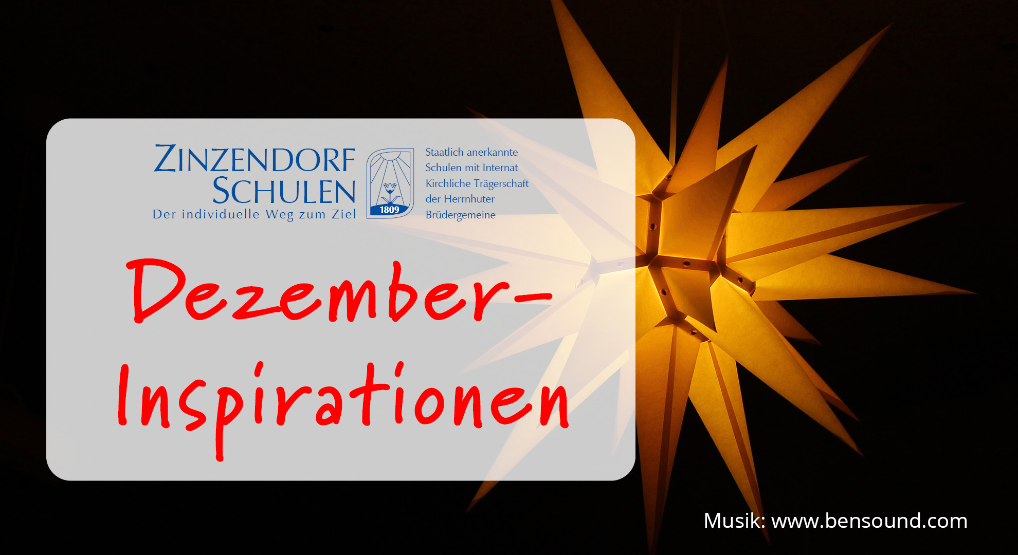 Monatsinspirationen mit Sr. Terno