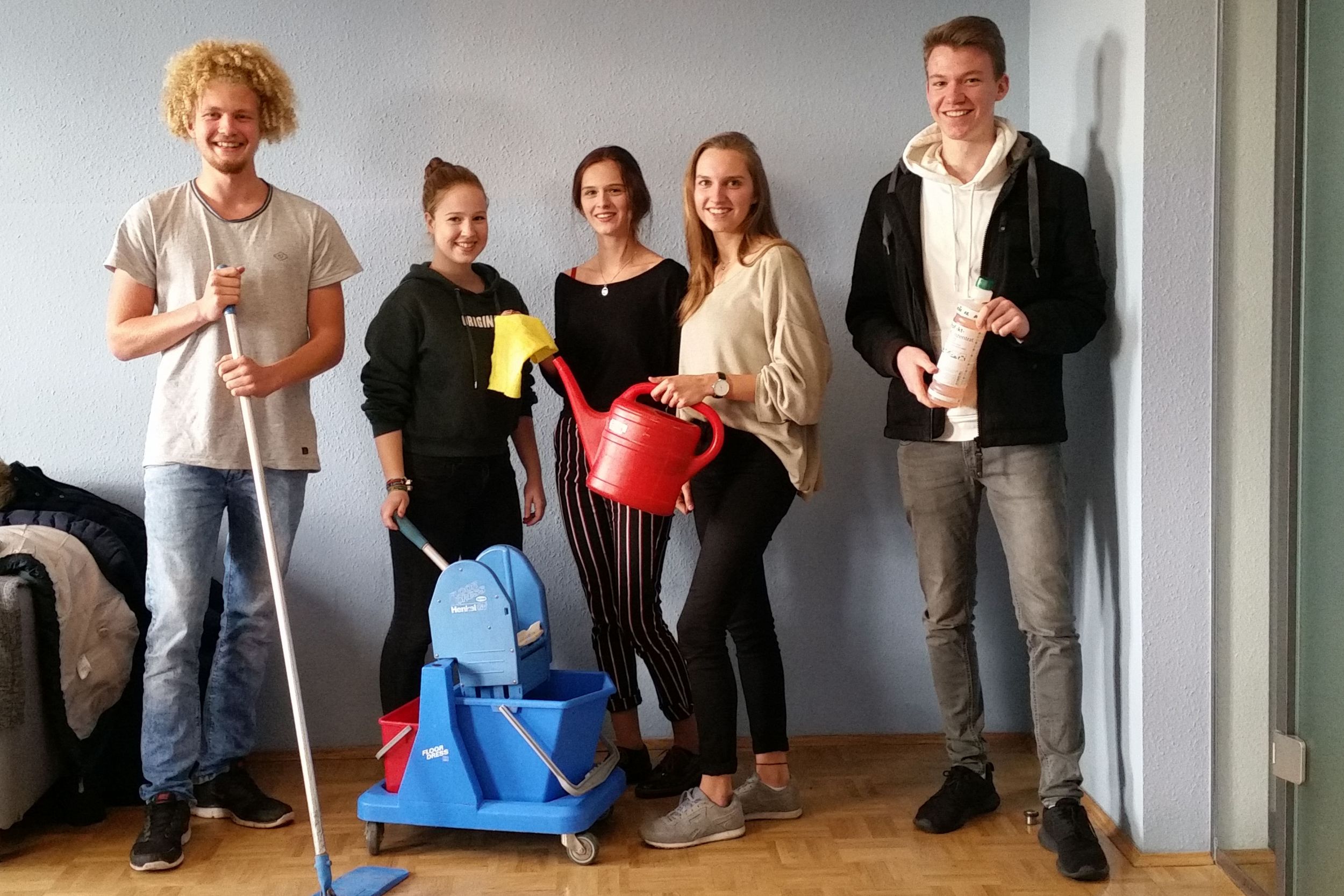 Rent an Abiturient - Putzen für die Festkasse