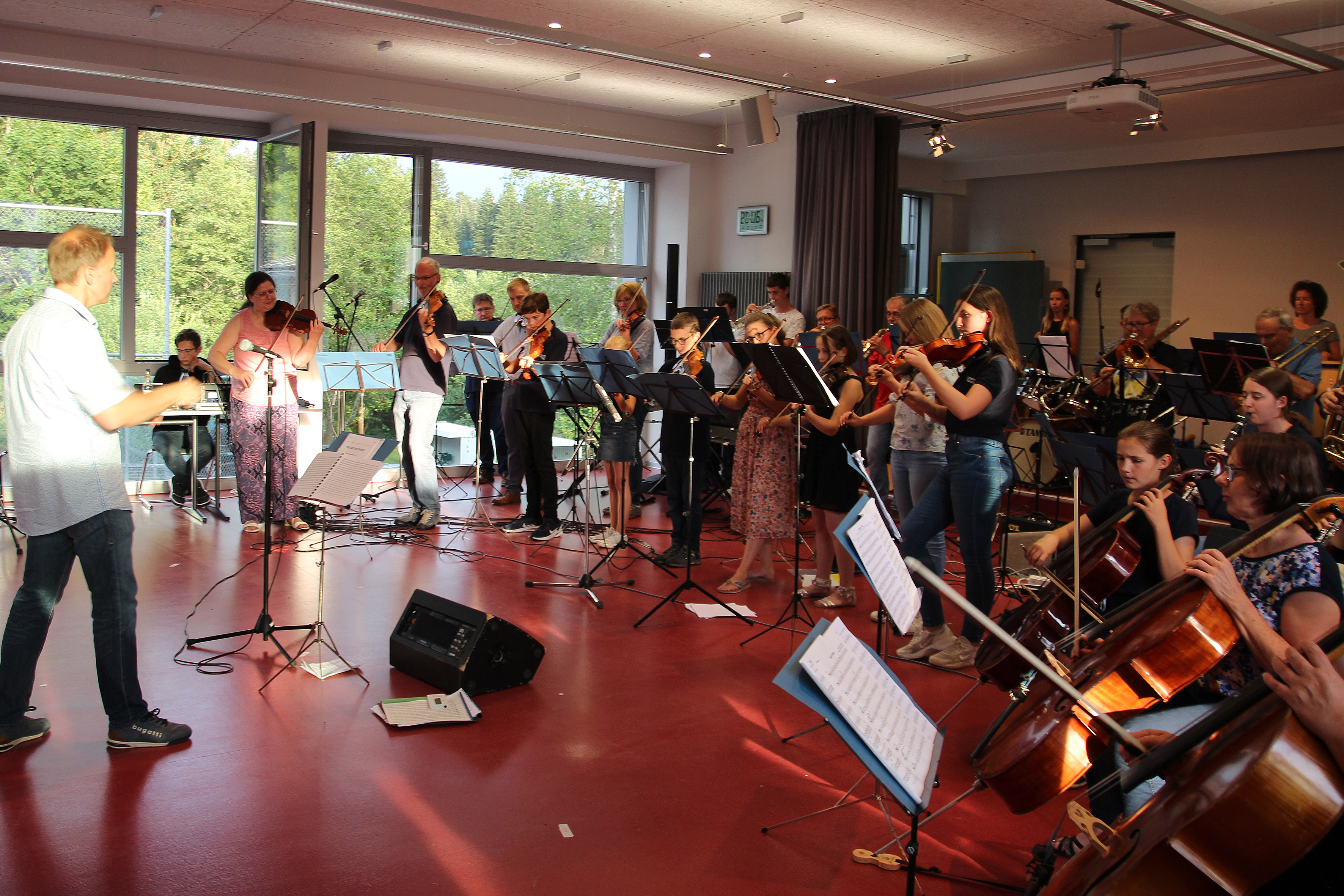 Sommerserenade verbreitet trotz  launischem Wetter Sommerlaune 