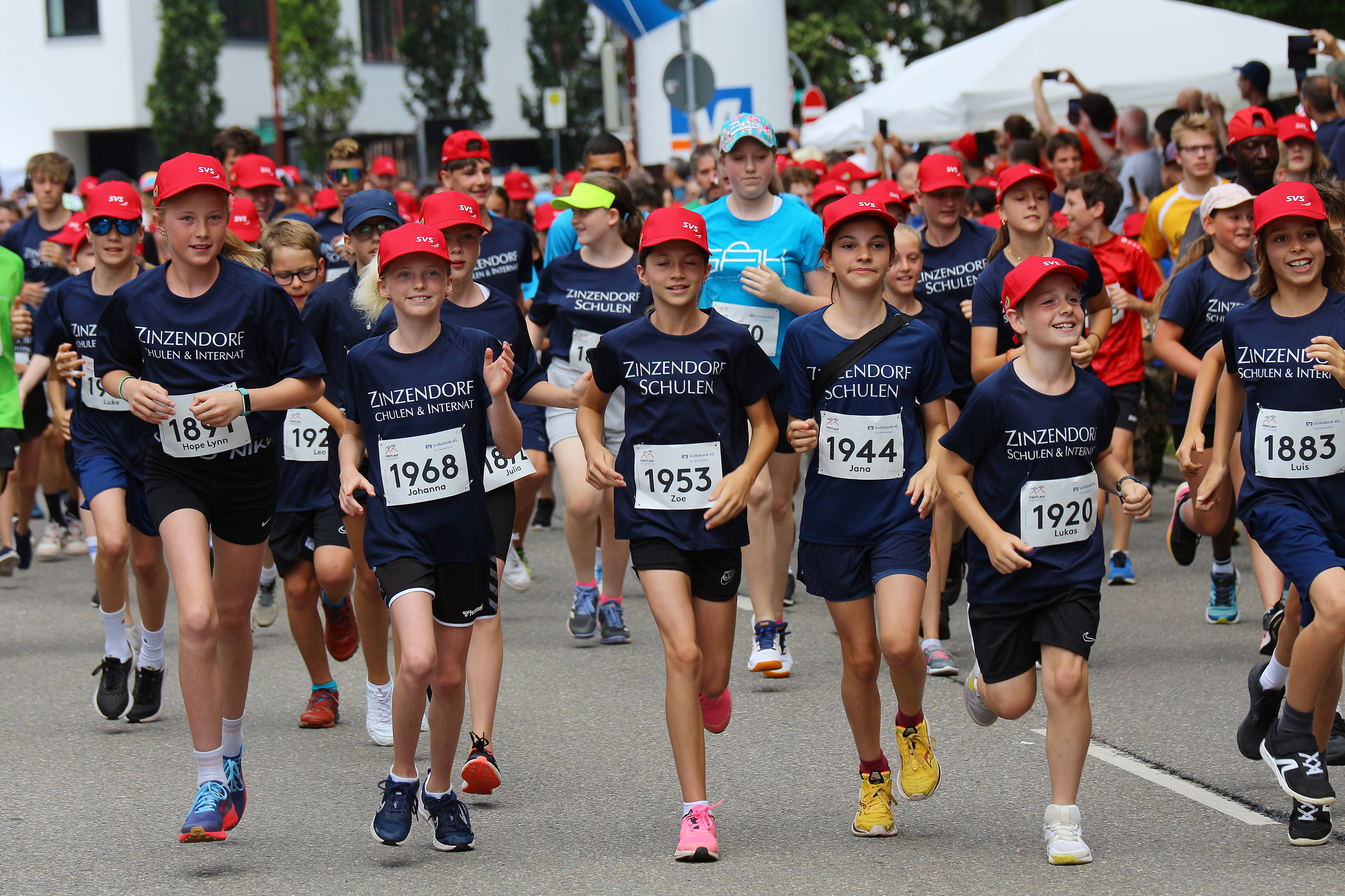 Stadtlauf Villingen: Fünf Zinzendorf-Sportler*innen schaffen jeweils 12 Runden