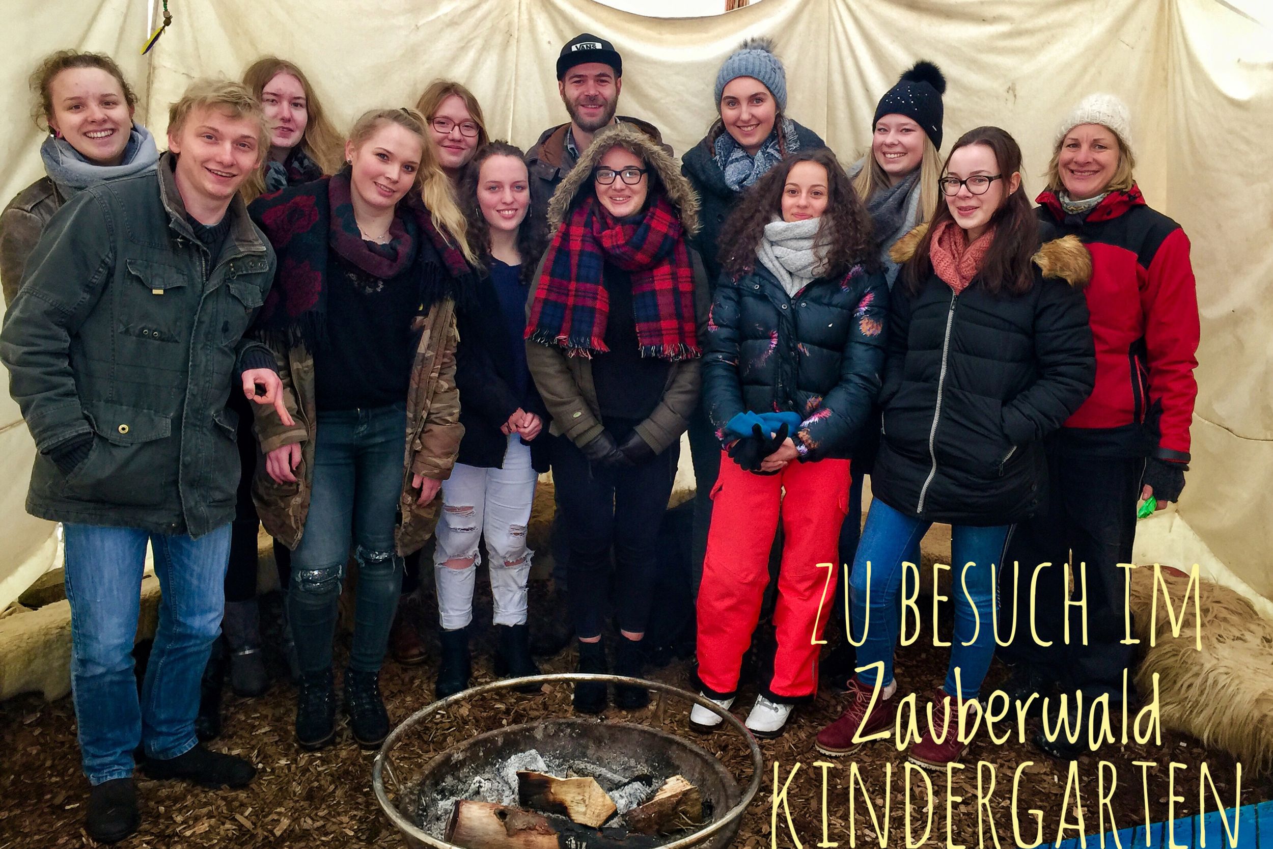 Exkursion des SG in den Waldkindergarten