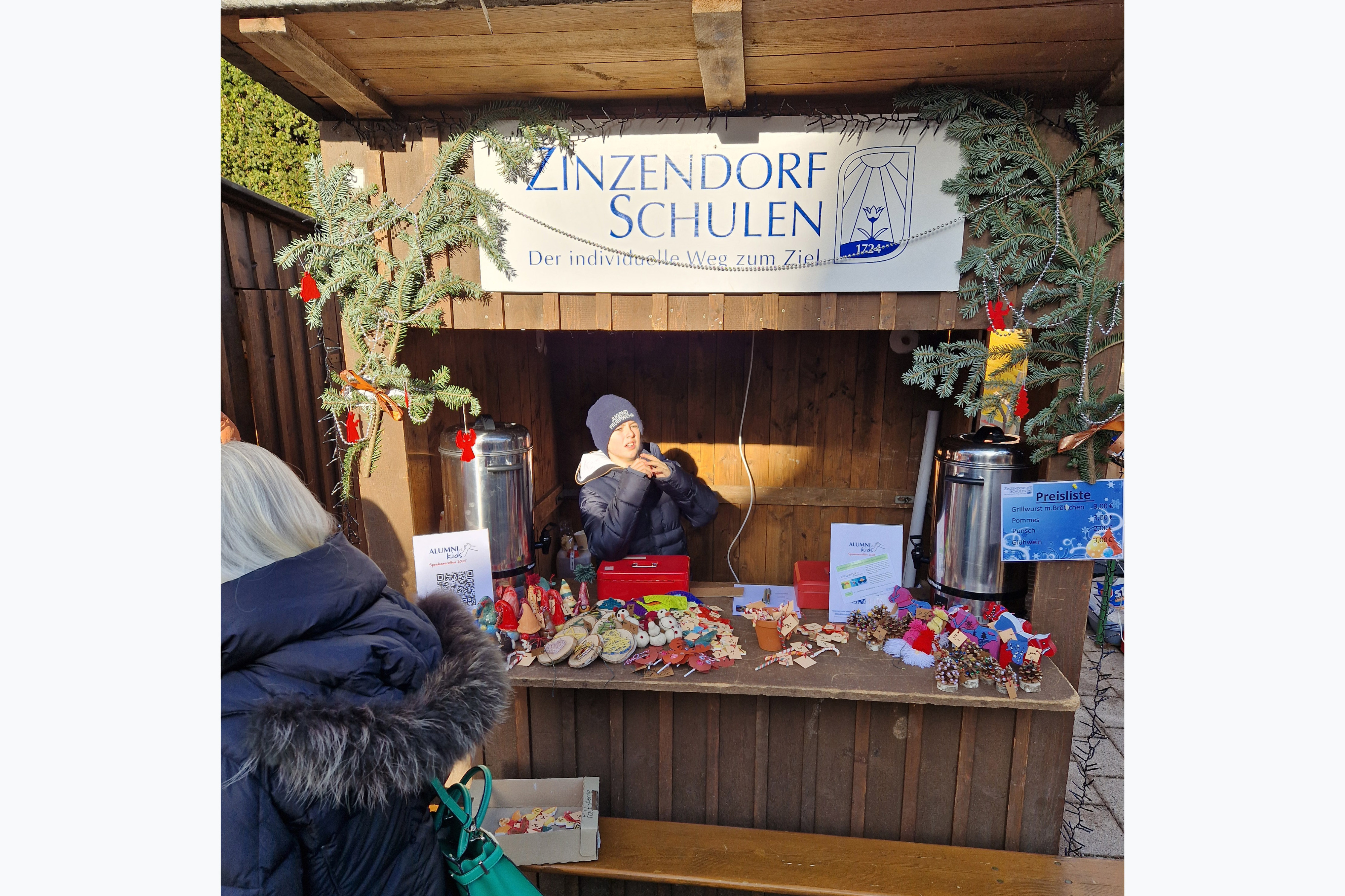 Erfolgreicher Auftritt auf dem Königsfelder Weihnachtsmarkt