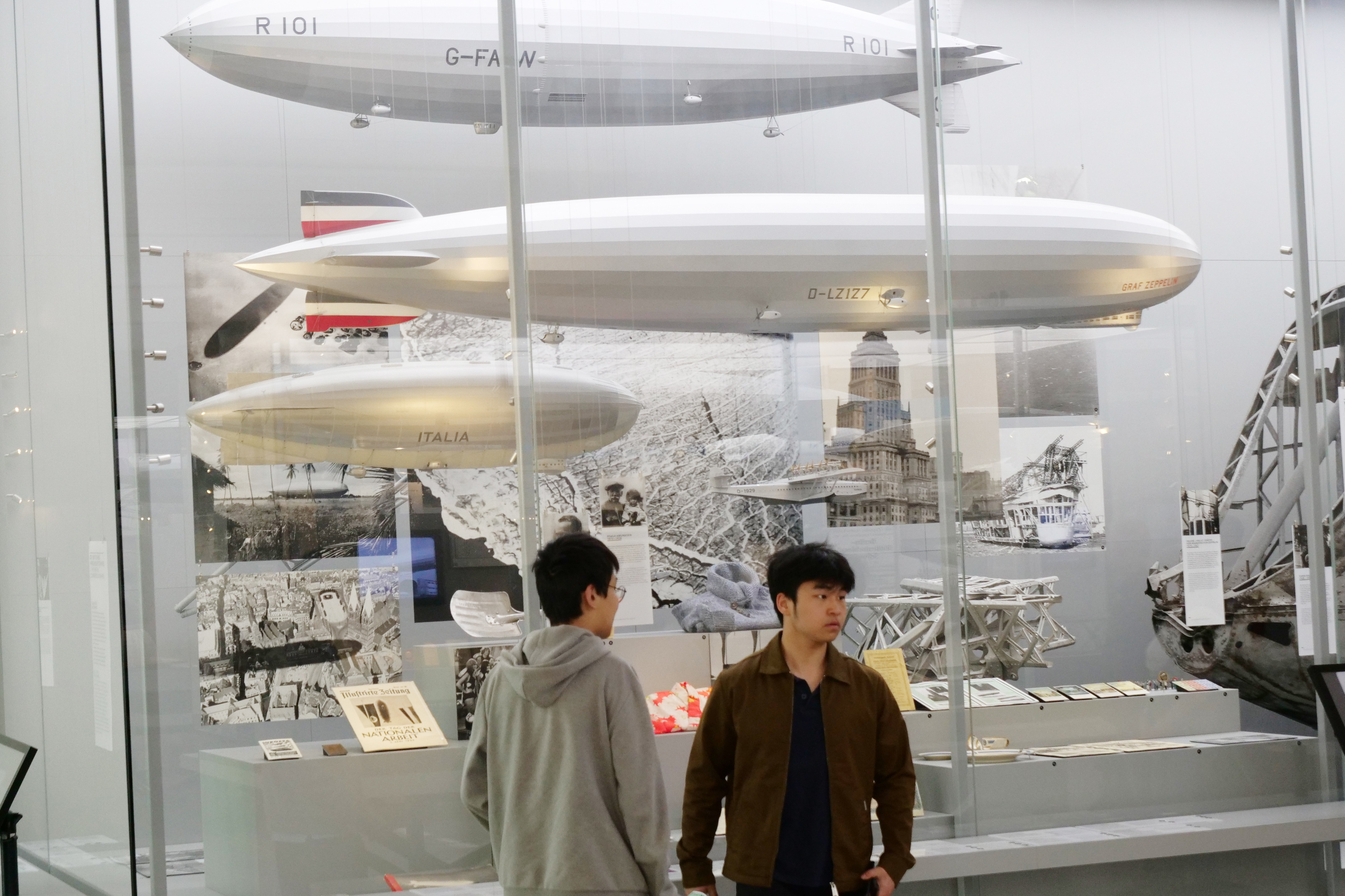 Internatsausflug zum Zeppelinmuseum Friedrichshafen